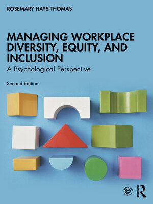 cover image of Managing Workplace Diversity, Equity, and Inclusion